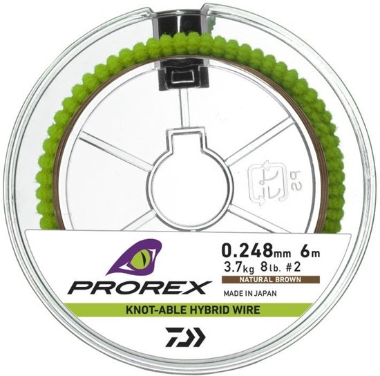 Prorex Hybride Knoopbare Staaldraad | 6m 0.226mm | 2.9kg van Merkloos