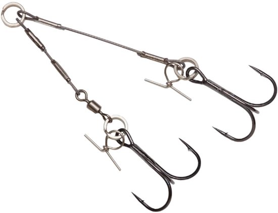 Pulzbait Vertical Rigz 2 stuks (15cm) van Merkloos