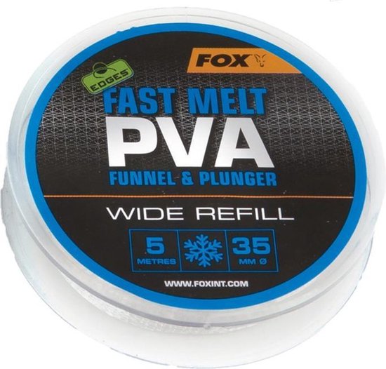 PVA Mesh System Fast Melt - 5M Refills Edges Fox - PVA - PVA Karper - PVA Vissen - PVA Zakjes - PVA Karpervissen