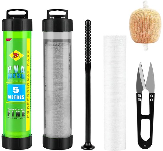 PVA-net voor Vissen - Snelsmelten - 5 m x 37 mm van Merkloos