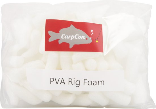 PVA Rig Foam - PVA Foampjes Grootverpakking - High Risers - Karper vissen van Merkloos
