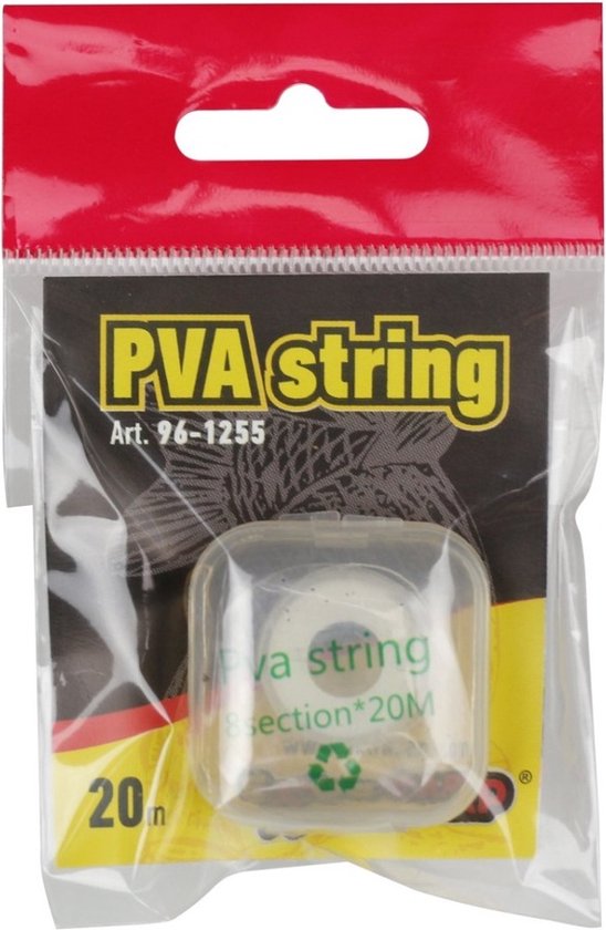 PVA String - 20m - Wateroplosbaar draad - Hengelsport Rigmateriaal - Karper vissen van Merkloos