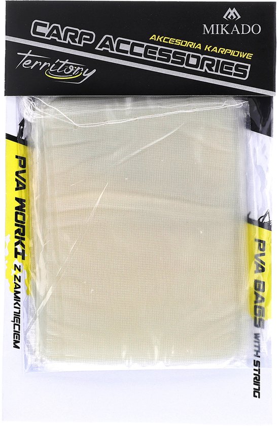 PVA Zakjes 70 × 200 mm – 10 Stuks – Karpervissen – Mikado