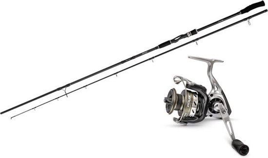 Quantum Combo Spinning 2.40m Escalade Pike Lure 25-100gr + Molen Escalade 2500 van Quantum