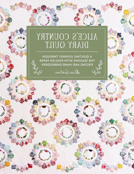 Quilt Patronen Boek - Handwerk Inspiratie - Seizoens Quilt - 25 Borduur Ontwerpen - 68 x 68 Inch van Merkloos