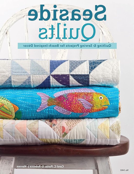 Quilting Boek - Naai Projecten - Huis Decoratie - Strand Thema - 21.84 x 1.04 x 27.84 cm - Meerdere Kleuren van Merkloos