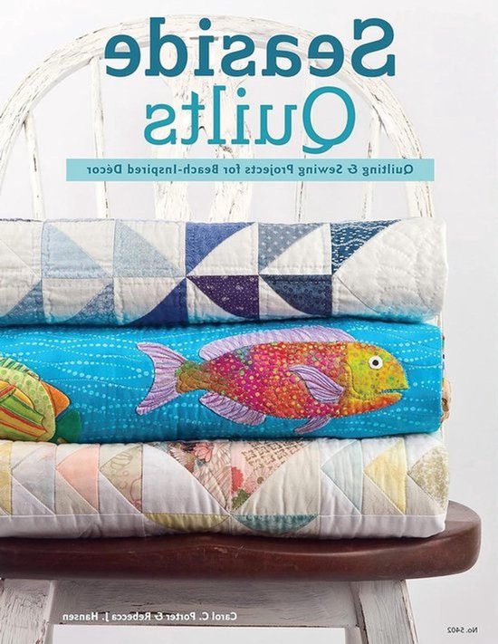 Quilting Boek - Naai Projecten - Huis Decoratie - Strand Thema - 21.84 x 1.04 x 27.84 cm - Meerdere Kleuren