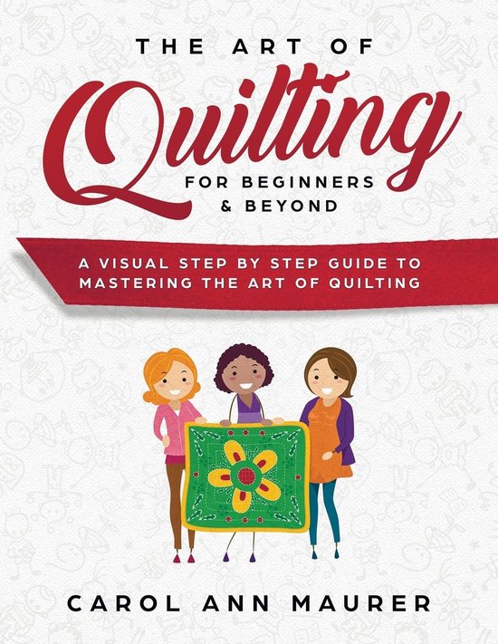 Quilting Gids - Textielkunst Boek - Beginners Leren - Stap Voor Stap - 21.59 x 27.94 cm van Merkloos