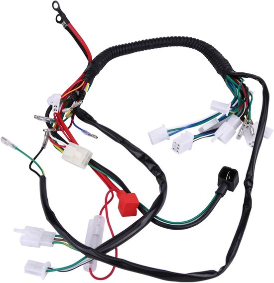 Racing CDI Ontstekingsspoel en Bougie Set voor ATV, Quad en Elektrische Start - 50cc, 70cc, 90cc
