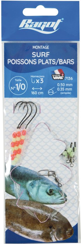 Ragot Surf Rig Flat Fish Bass #2