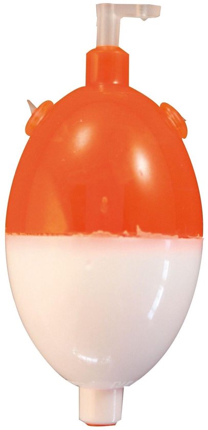 Ragot Verstelbare Ovale Dobber Buldo Rood/ Wit / 8g van Merkloos