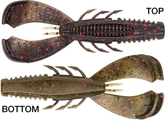 Rapala CrushCity Cleanup Craw - 9cm Beige 9cm van Rapala