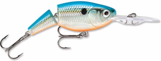 Rapala Jointed Shad Rap - Plug - Blue Shad - 9cm - Blauw van Rapala