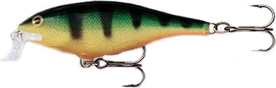 Rapala Shallow Shad Rap - Plug - Perch - 9cm - Geel van Rapala