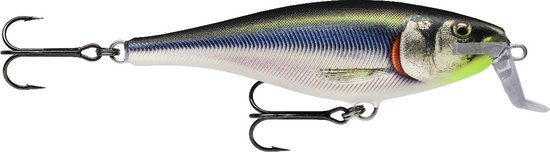 Rapala Super Shad Rap 14 Radioactive Smelt - RSML