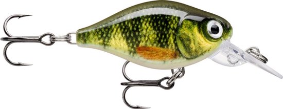 Rapala X-light Crank Mid Runner | 3.5cm | 4g Live Perch 3.5cm Live Perch van Merkloos