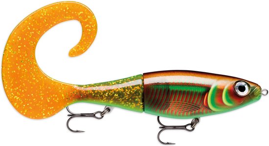 Rapala X-rap Otus | 40 gram | 17 cm | duikdiepte 0,5 - 1 meter Green Motoroil UV van Rapala