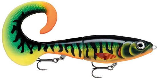 Rapala - X-RAP® OTUS Hot Tiger Pike - 40 g - 17 cm van Merkloos