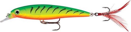 Rapala - X-Rap - Plug - Fire Tiger UV - 10cm - Groen van Rapala
