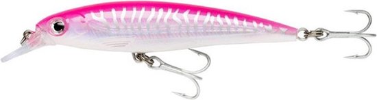 Rapala X-Rap Saltwater - Plug - Hot Pink UV - 10cm - Wit van Merkloos