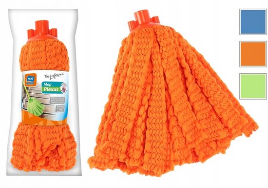 RAVI Plexus Serie - Mikrofiber Mop Vervanging - Zacht - Voor Alle Vloertypen