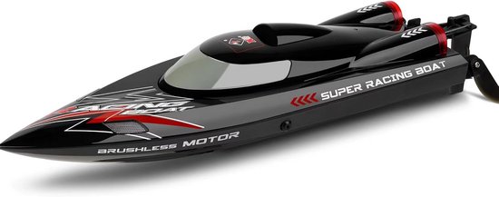 RC Boot - Waterscooter Speelgoed - Snel Varen - 60km/u Snelheid - 46cm Lengte - Zwart