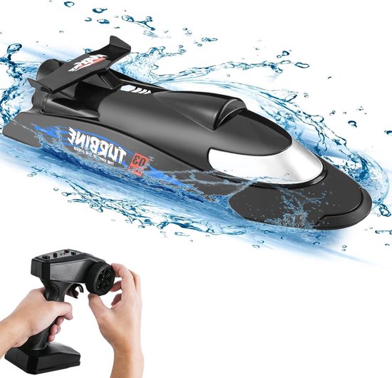 RC Speed Boot - Afstandsbediening Boot - Waterpret - Straalaandrijving - 33.3cm - Oranje
