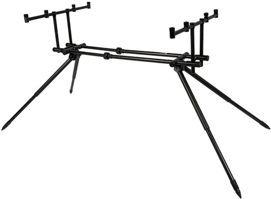 RCG Venator Rodpod Quad 4 Hengels Zwart