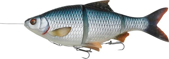 Realistische Rubber Aas voor Snoekvisserij - 4D Line Thru Roach