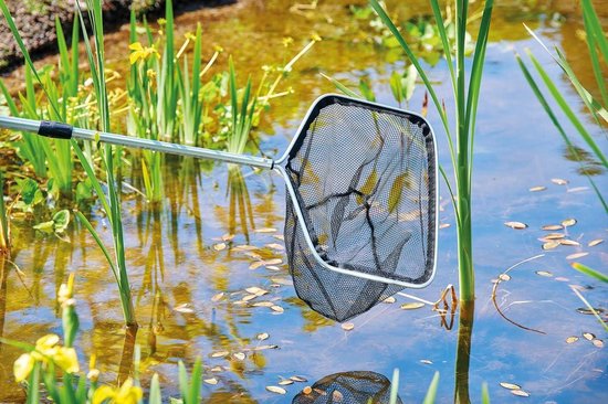 Rechthoekig vijverschepnet voor vijver - reinigen en zwembad schoonmaken. van Ubbink