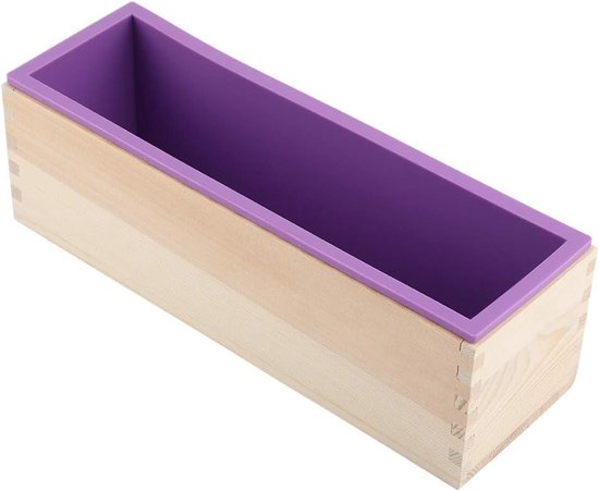 Rechthoekige zeepvormen, 1200 ml, silicone, handgemaakt gereedschap voor bakken, cake, ijs, chocolade