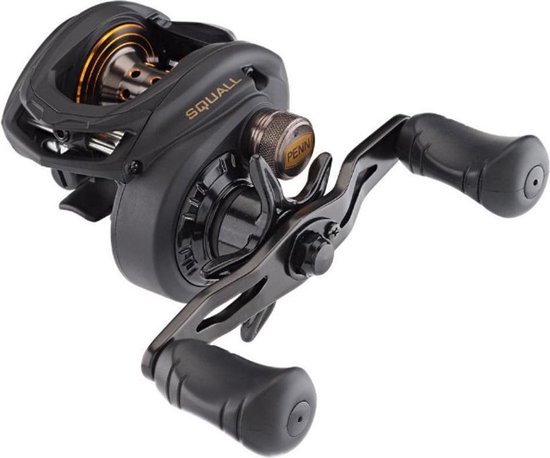 Ree -l Penn Squall - Low Profile - 200 LH - baitcastreel