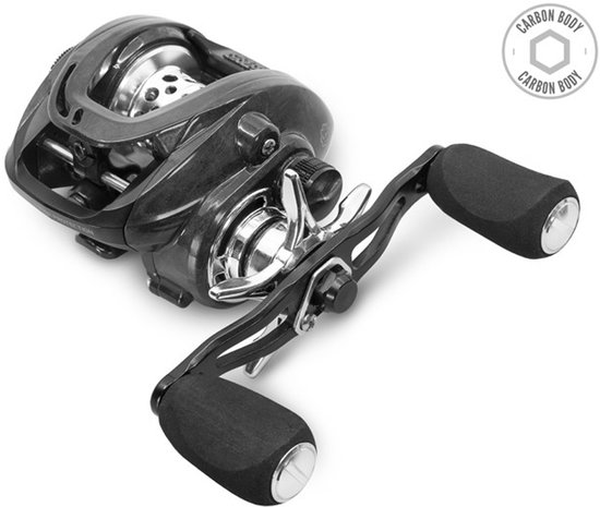 Reel - Delphin - RYDAX SH - 6 lagers - zoutwater bestendig - magneet slip