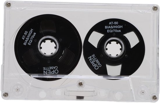 Reel to Reel Metal Sound Recording Cassette Tape met Visuele Effecten voor Muziekopname, Ideaal Cadeau voor Muzikanten, ABS Aluminiumlegering Materiaal Muziekliefhebbers
