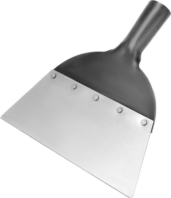 Reinigingsschop, tuinschep, vervangingskop voor onkruidschep, tuingereedschap, mangaanstaal, 23 cm