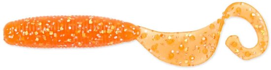Reins Fat G-Tail Grub 2 Chika Chika Orange 5cm Chika Chika Orange van Merkloos