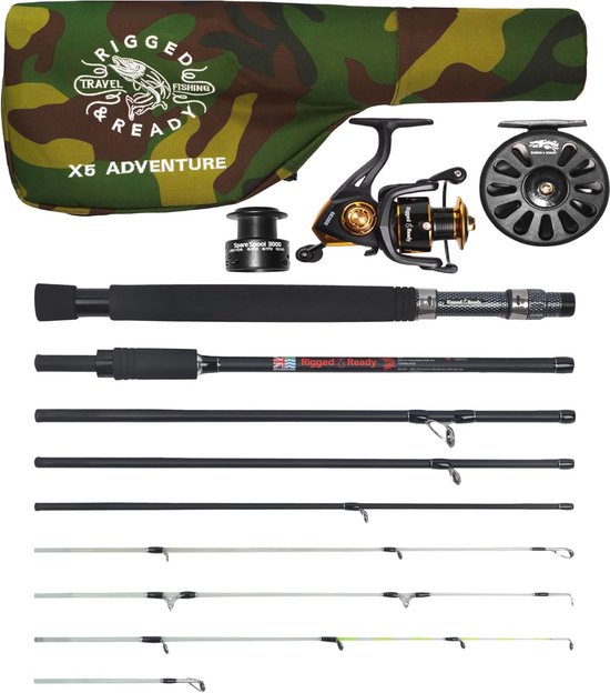 Reishengel en koffer voor alle visbehoeften - Nano-Carbon Hengel Combinaties van Lixada