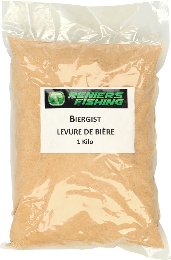 Reniers Fishing Biergist 1kg – Brewers Yeast voor Boilies en Karpervoer