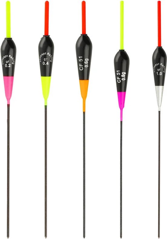 Reniers Fishing Dobber CF41 Verwisselbare Antenne 3.00mm - Kleur: Rood,Maat: 0.40gr