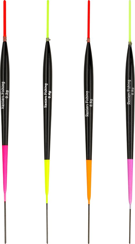 Reniers Fishing Dobber RF N16 – Ultragevoelige Slanke Pen voor Moeilijke Aanbeten - Kleur: geel,Maat: 0.80g