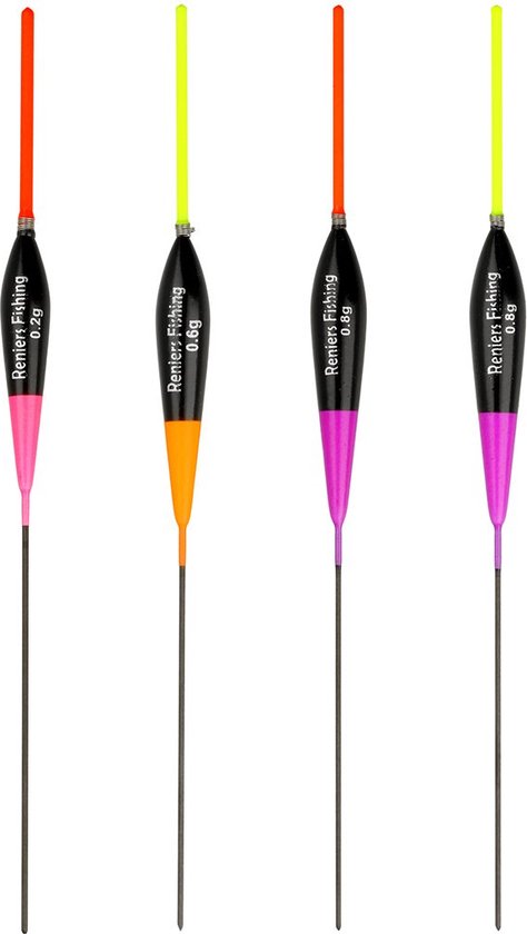 Reniers Fishing Dobber RF N2 – Stabiele Dobber met Holle Antenne voor Wind en Stroming - Kleur: geel,Maat: 0.60g