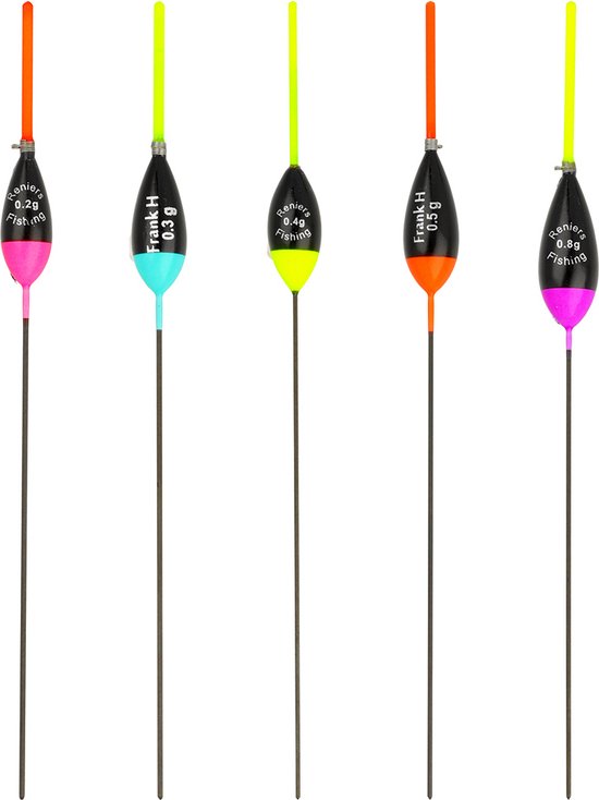 Reniers Fishing Dobber RF N21 - Allround Wedstrijdpen voor Fijne Beetregistratie - Kleur: rood,Maat: 0.80g