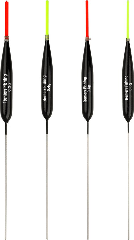 Reniers Fishing Dobber RF2 – Allround Dobber met Metalen Onderantenne voor Snel Vissen - Kleur: geel,Maat: 0.40g