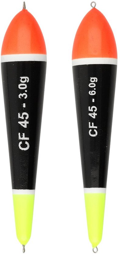 Reniers Fishing Forel Dobber CF45 – Klassieke Balsa Foreldobber voor Stilstaand Water - Kleur: Geel,Maat: 5.00gr