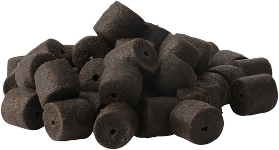 Reniers Fishing Premium Select Black Halibut Pre-Drilled 20mm – Doorboorde Haakpellets voor Karper, Meerval en Steur - Maat : 1 kilo