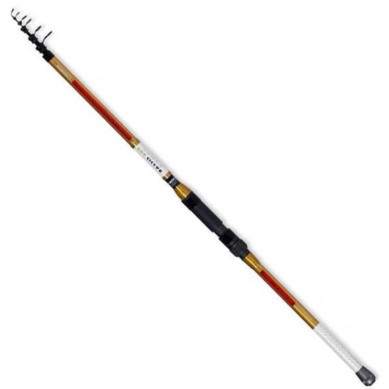 Renzo Valdieri Bassis Hengel Eging Rood,Goud 2.96 m / 5-30 g van Merkloos