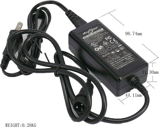 Replacement charger RB-CC4002 for Fishing Reel battery BM2300 BM2600 Daiwa Tanacom 1000 Lithium - ShopVlot
