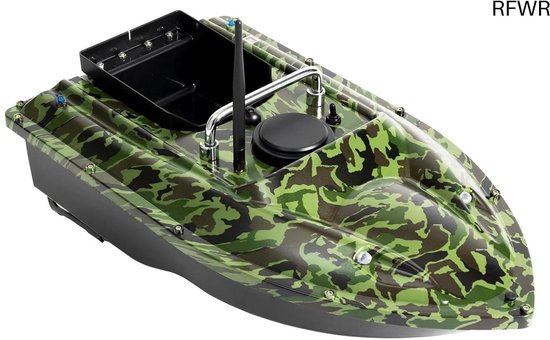 RFWR® Draadloze Aasboot met GPS en Afstandsbediening voor Nachtvissen van RFWR