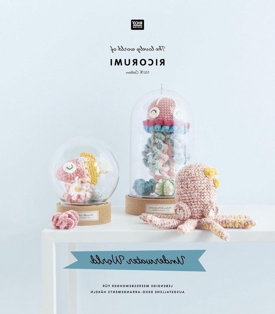 Ricorumi Haakboek - Haakpatronenboekje - Amigurumi Haken - Met 24 Pagina's - 21.2 x 23.9 cm - Gekleurd