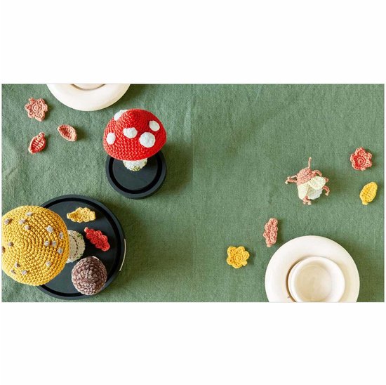 Ricorumi Paddenstoelen - Haakpatronen Miniatuur - Hobby Creatief - Grappige Miniaturen - 32 pagina's - Ongecoat van Merkloos